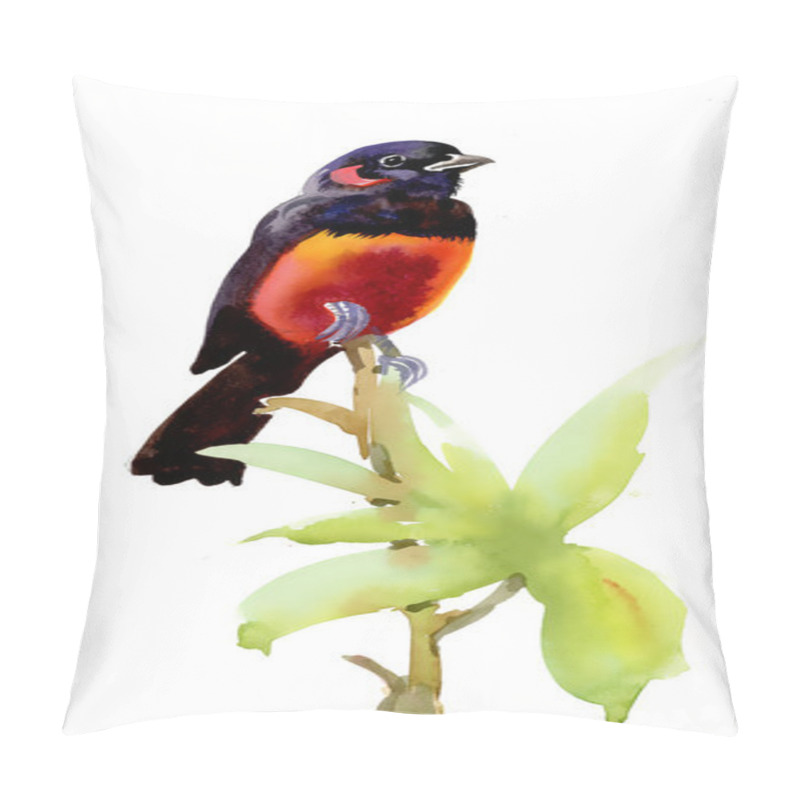 Personality  Wild bird pillow covers