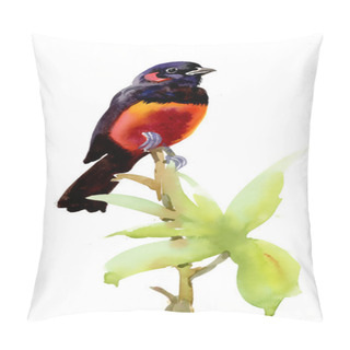 Personality  Wild Bird Pillow Covers