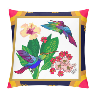 Personality  Japanese Garden Motifs. Pillow Covers