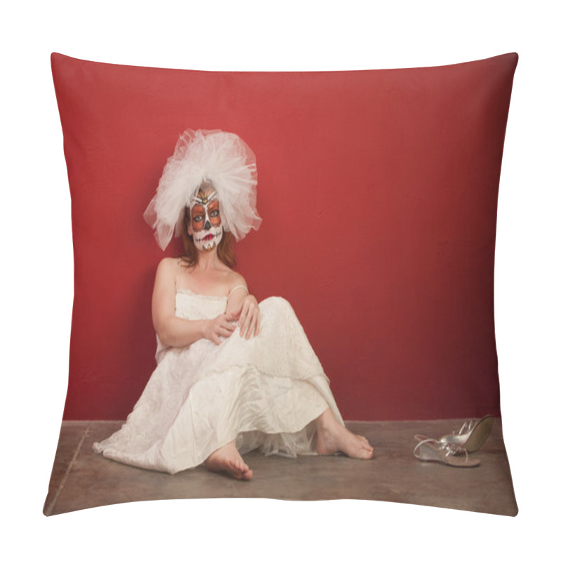 Personality  Sad All Souls Bride pillow covers