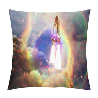 Personality  Space Shuttle Taking Off On A Mission. Pillow Covers