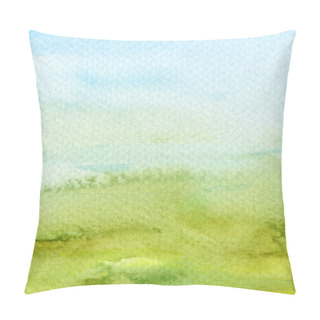 Personality  Abstract Acrylic And Watercolor Painted Background. Paper Textur Pillow Covers