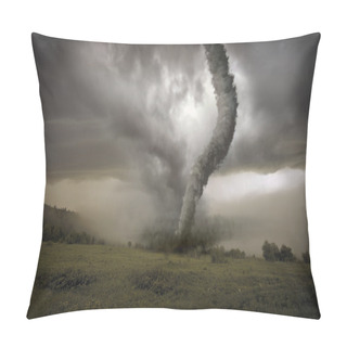 Personality  Approaching Tornado Pillow Covers