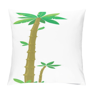 Personality  Palm Tree Pillow Covers