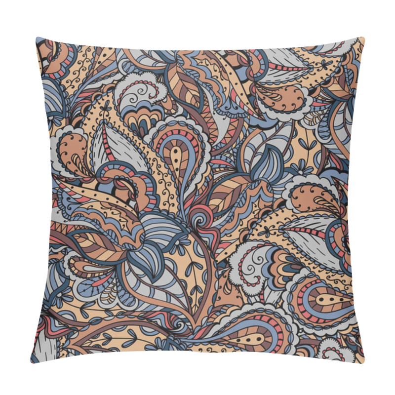 Personality  Abstract seamless ornamental pattern background pillow covers