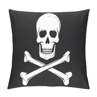 Personality  Scull And Bones Pillow Covers