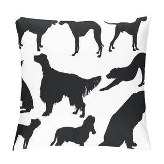 Personality  Dogs Collection - Vector Pillow Covers