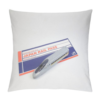 Personality  JR Ticket Japan Rail Pass With Figure  Pillow Covers