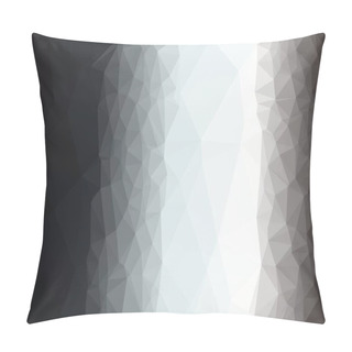 Personality Contrast Background With Abstract Polygonal Pattern Pillow Covers