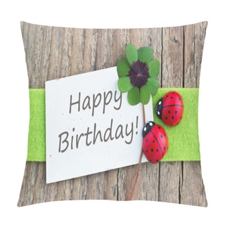 Personality  Happy Birthday Pillow Covers