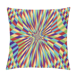Personality  Mystic Diamond Disk (motion Illusion) Pillow Covers