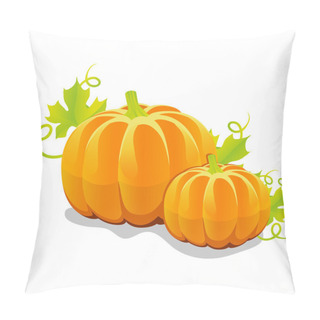 Personality  Two Vector Pumpkin Pillow Covers