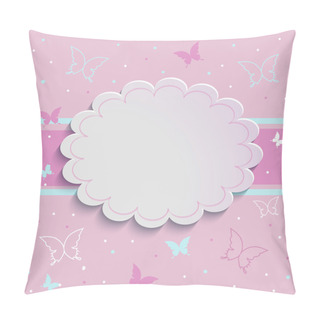 Personality  Pink Background Pillow Covers