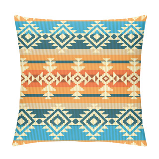 Personality  Navajo Style Geometric Seamless Pattern Pillow Covers