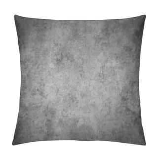 Personality  Grey Grunge Textured Wall. Copy Space Pillow Covers