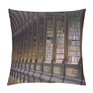 Personality  Trinity College Library Dublin Pillow Covers