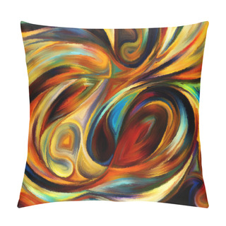 Personality  Perspectives Of Inner Paint Pillow Covers