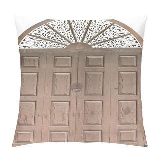 Personality  Front Doors Pillow Covers