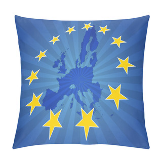 Personality  Europe Stars Pillow Covers