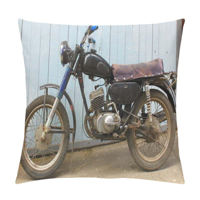 Personality  Old Motorcycle Pillow Covers