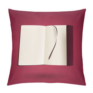 Personality  Open Book - Vector Illustration Pillow Covers