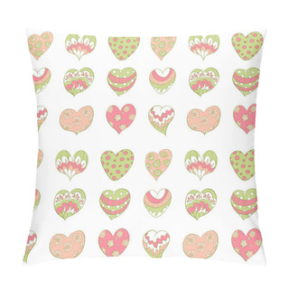 Personality  Valentines Hearts Seamless Pattern Pillow Covers