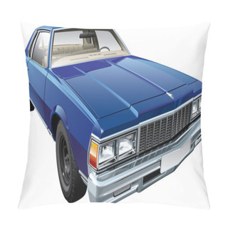 Personality  Vintage American Hardtop Coupe Pillow Covers