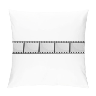 Personality  Vintage Filmstrip Icon, Cartoon Style Pillow Covers