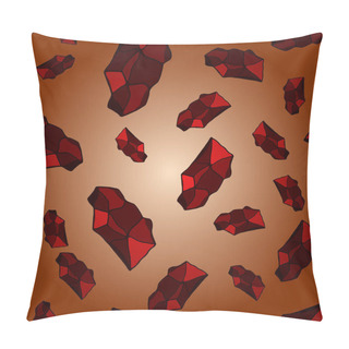 Personality  Seamless Pattern With Alchemical Element Philosopher's Stone. Medieval Alchemical Sign. Flat Illustration On A White Background. Conceptual Design For Tattoo, Coloring Or Greeting Card. Pillow Covers