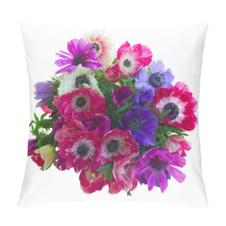 Personality  Bouquet Of Anemone Flowers Pillow Covers