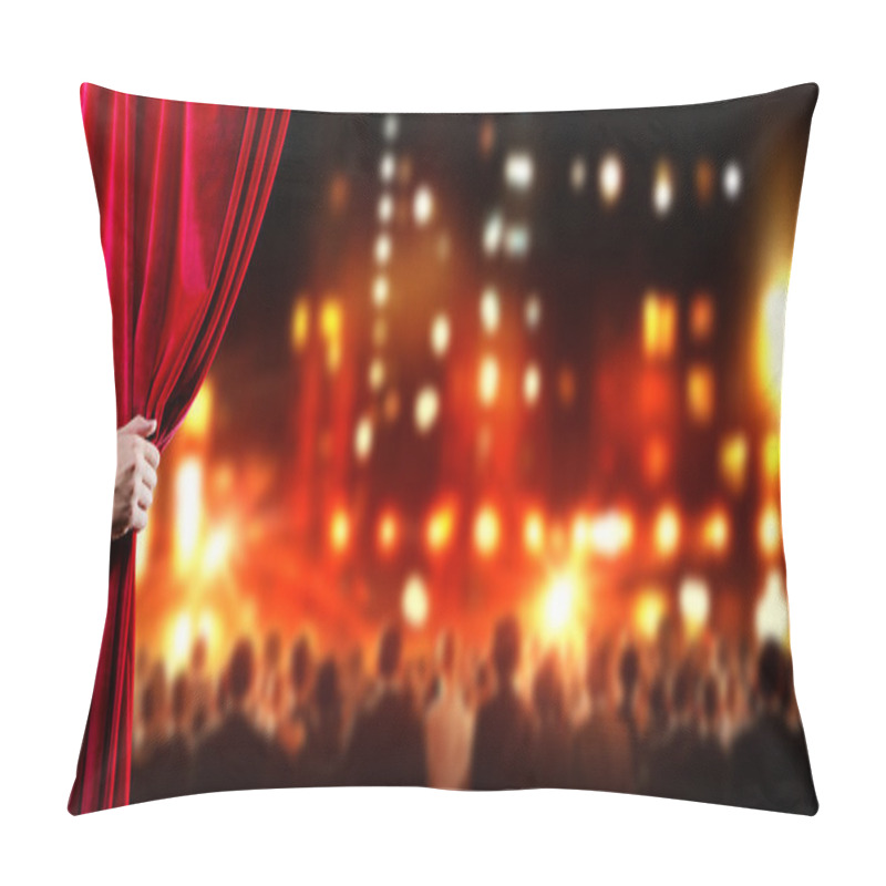 Personality  Opened Curtain Pillow Covers