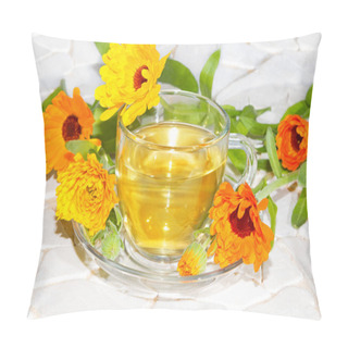 Personality  Pot Marigold Or Calendula Officinalus Pillow Covers