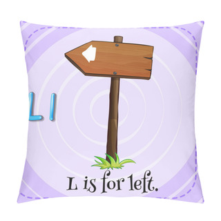 Personality  Letter L Pillow Covers