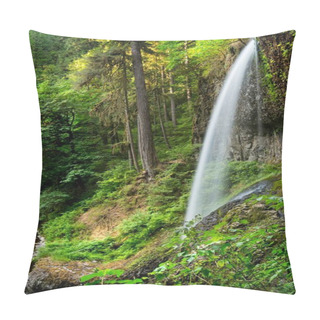 Personality  Summer Oasis: Stunning Waterfalls In The Verdant Forest In 4K Ultra HD Pillow Covers