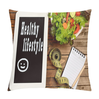 Personality  Healthy Lifestyle Words Pillow Covers