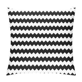 Personality  Edgy Repeatable Zig-zag Pattern.  Pillow Covers