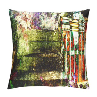 Personality  Grunge  Abstract Background Pillow Covers