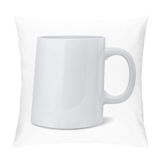 Personality  Realistic Classic White Cup Pillow Covers