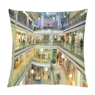 Personality  Mall Interior In Prague, Czech Republic. Pillow Covers