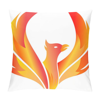 Personality  Flying Fire Phoenix Pillow Covers