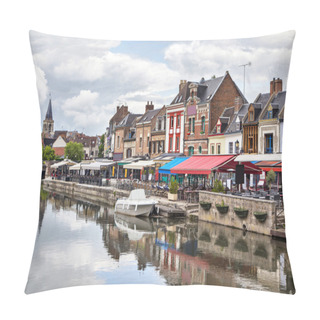 Personality  Belu Embankment In Amiens, France Pillow Covers