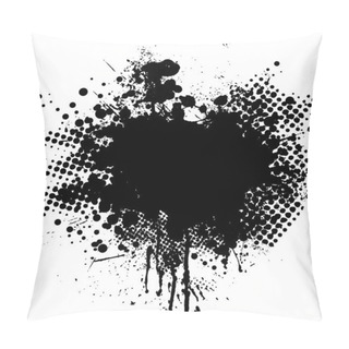 Personality  Ink Splat Dot Pillow Covers