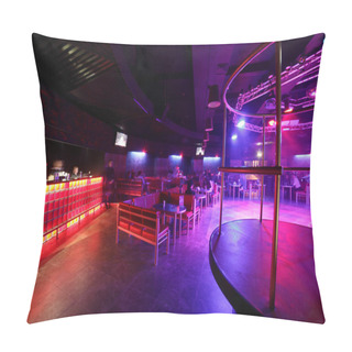 Personality  Beautiful European Night Club Interior Pillow Covers