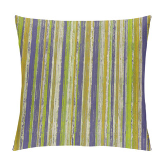 Personality  Grungy Textured Paint Stripes On Wood Pillow Covers