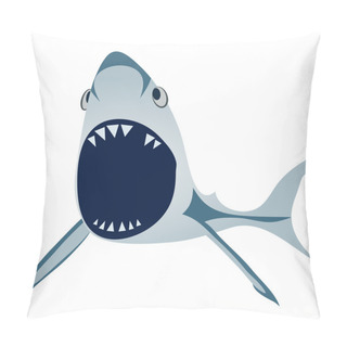 Personality  Funny Shark Pillow Covers