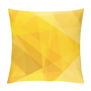 Personality  Yellow Abstract Background Pillow Covers