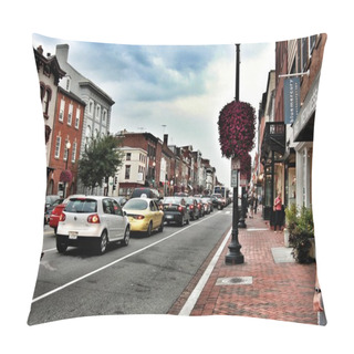 Personality  Washington DC, Georgetown Historical District Pillow Covers