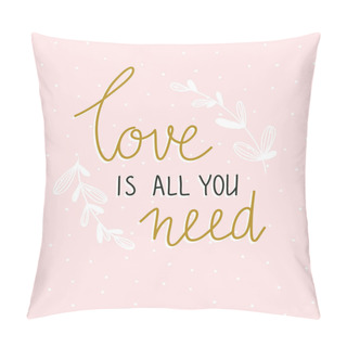 Personality  Hand Lettered Inspirational Quote Pillow Covers