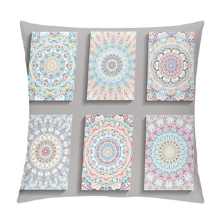 Personality  Mandala Design Backgrounds Pillow Covers