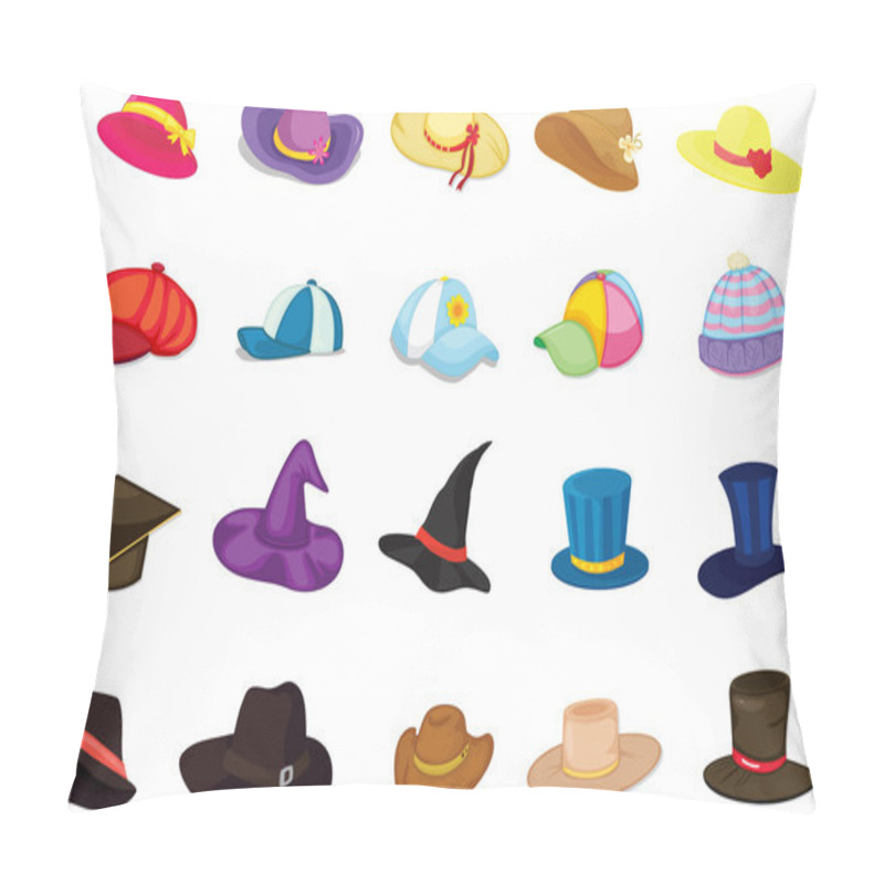 Personality  Mixed hats pillow covers